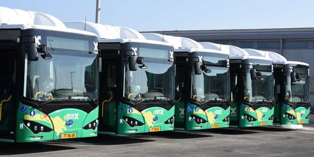 Экологически чистые автобусы — для жителей Хайфы и Крайот