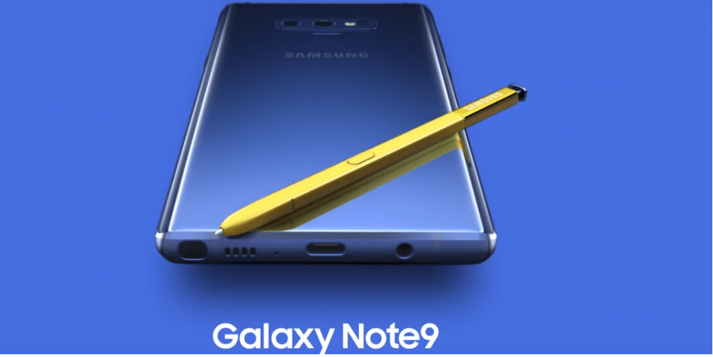 Samsung представила новый Galaxy Note 9