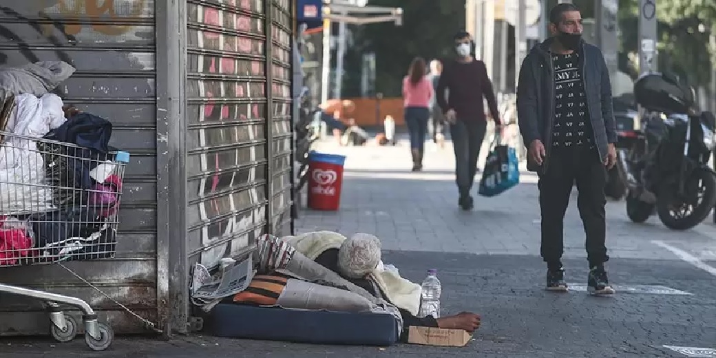 Израильские бездомные как они есть