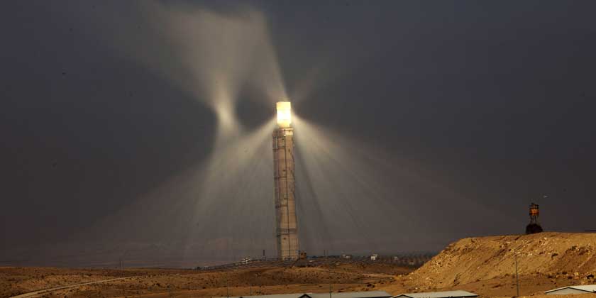 Солнце, воздух и вода дают Израилю все больше электроэнергии