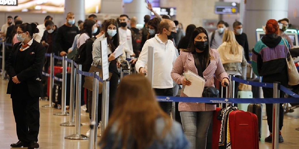 Вылетающих за границу ждут длинные очереди в «Бен-Гурионе»